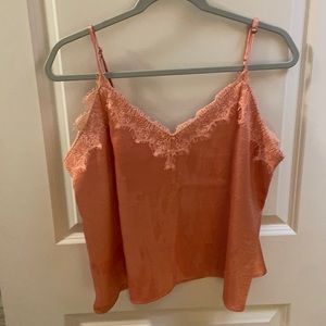 Cute pink top with adjustable straps